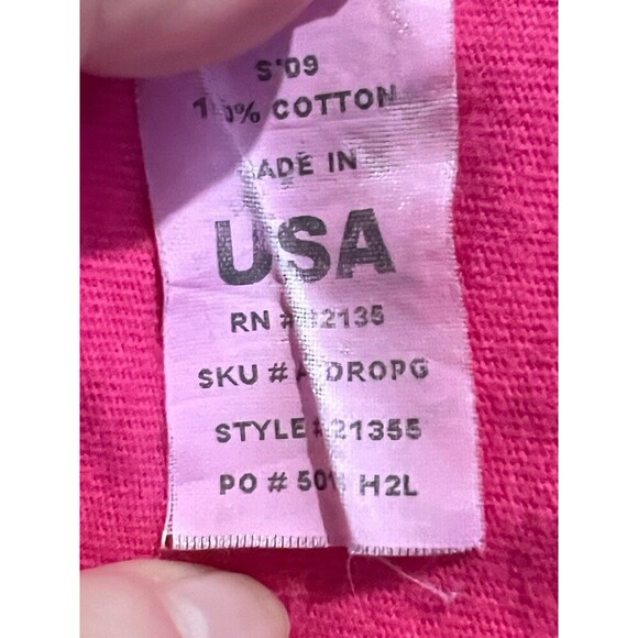 Fresh Produce Pink Tank Dress Retro Floral Print Pockets USA Made Women’s Small - Picture 7 of 7